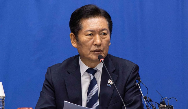 정청래 민주당 대표 또 충북에 출동한다